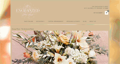 Desktop Screenshot of enchantedfloristorange.com